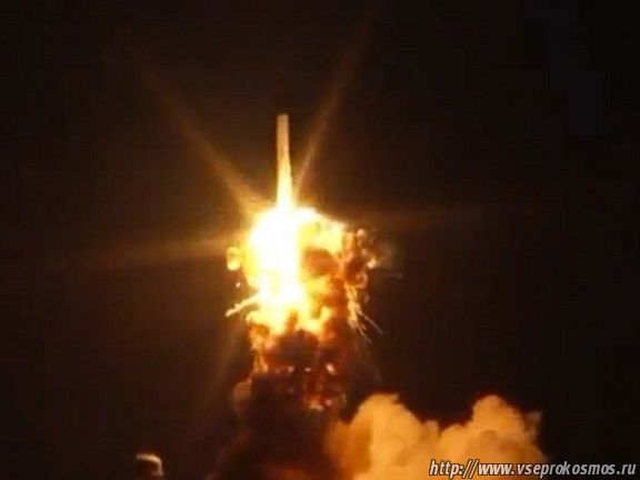 Взрыв ракеты-носителя «Антарес»