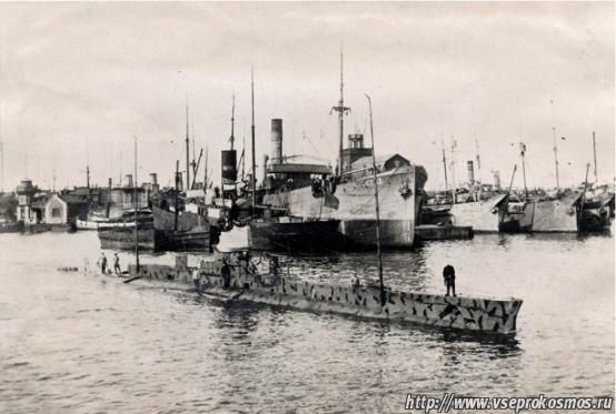 Подводная лодка Первой мировой HMS E18