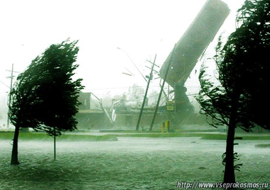 Ураган «Катрина», накрывший город Новый Орлеан