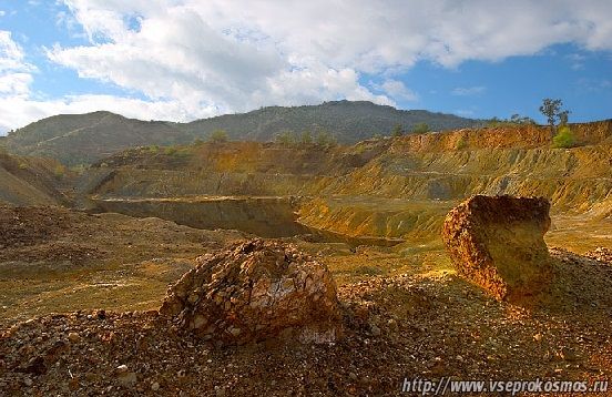 Медный рудник на Кипре