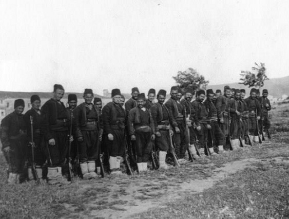 Турецкая пехота. 1912 год